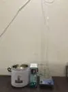 Techtom Laboratory Reflux Assembly with Equitron Heating Bath and Condenser - Image 5