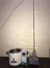 Techtom Laboratory Synthesis Assembly with Heating Bath and Glass Condenser - Image 3