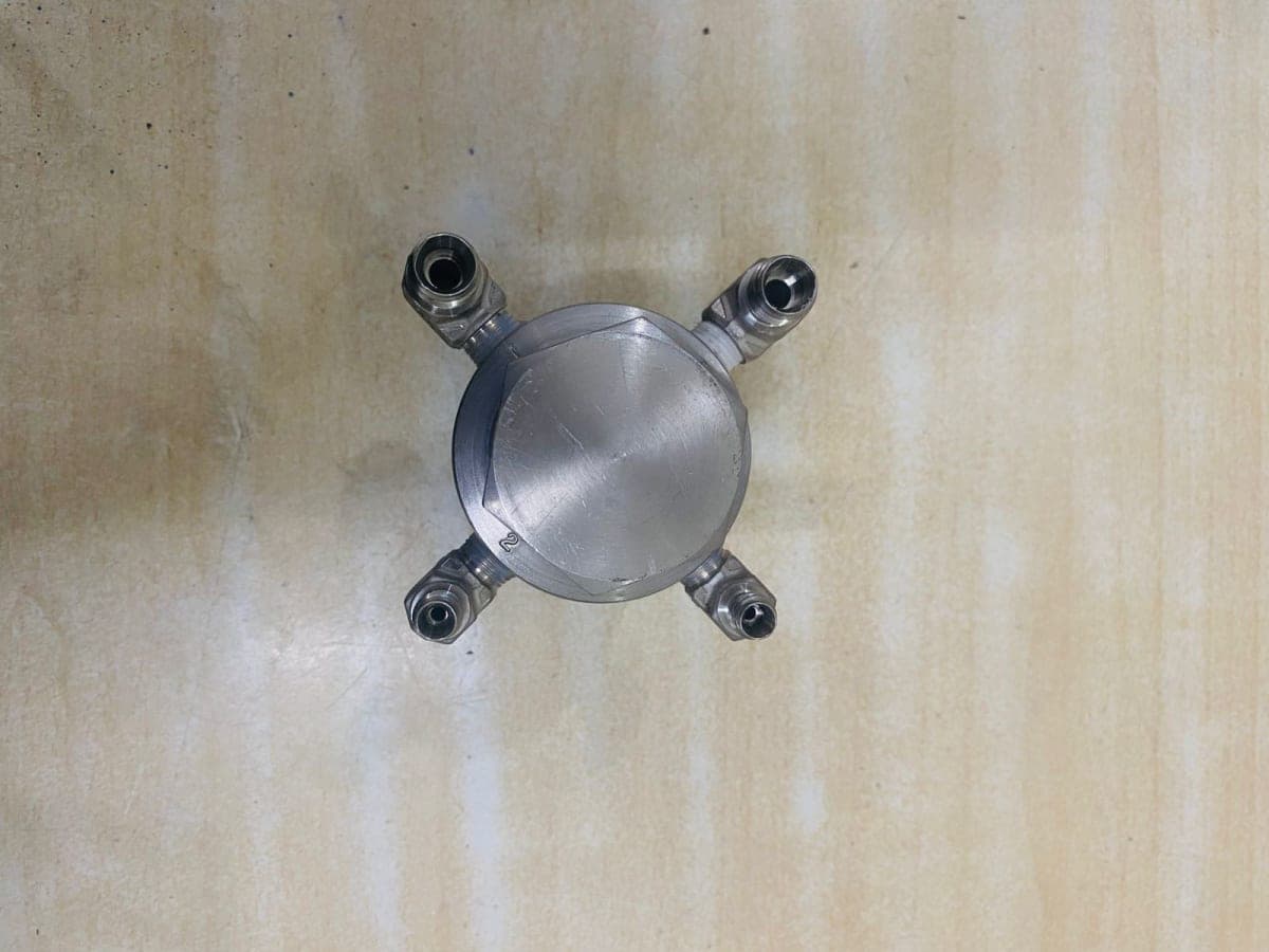 Used Stainless Steel Cross Fitting – High-Pressure Connector for HPLC & UHPLC Systems Used Part - Used Stainless Steel Cross Fitting – High-Pressure Connector for HPLC & UHPLC Systems