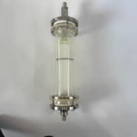 Refurbished BÜCHI Borosilicate 3.3 Glass Column Assembly with Stainless Steel Flanges – Code No. 19678