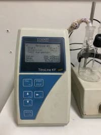 Refurbished Schott TitroLine KF Trace Karl Fischer Titrator – Refurbished Laboratory Moisture Analysis System