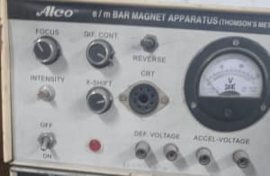Refurbished ALCO e/m Bar Magnet Apparatus (Thomson's Method)