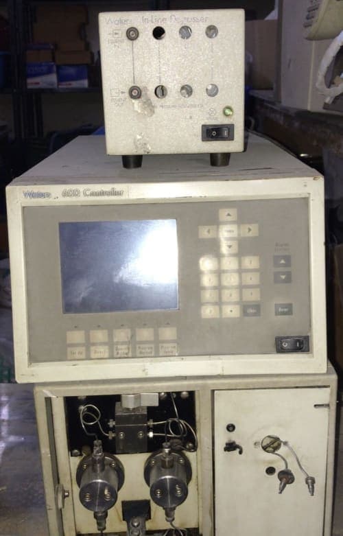 RefurbishedWaters 600 Controller HPLC System with In-Line Degasser | Laboratory Chromatography Unit RefurbishedWaters 600 Controller HPLC System with In-Line Degasser | Laboratory Chromatography Unit - Refurbished laboratory equipment