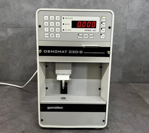 Refurbished Gonotec Osmomat 030 Cryoscopic Osmometer Refurbished Refurbished Gonotec Osmomat 030 Cryoscopic Osmometer