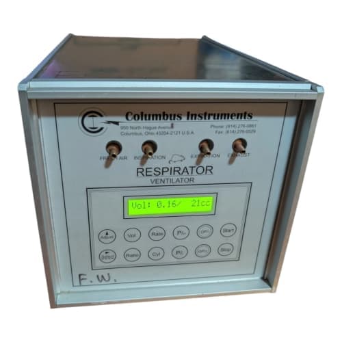 Refurbished Columbus Instruments Rodent Respirator Ventilator System Refurbished Columbus Instruments Rodent Respirator Ventilator System - Refurbished laboratory equipment