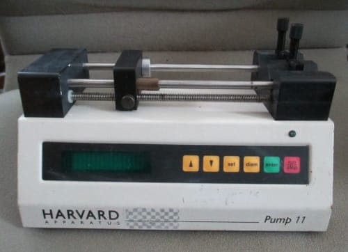 Refurbished Harvard Apparatus Pump 11 Syringe Infusion Pump Refurbished Harvard Apparatus Pump 11 Syringe Infusion Pump - Refurbished laboratory equipment