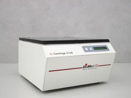 Refurbished DiaMed ID-Centrifuge 12 S II Blood Group Centrifuge Refurbished DiaMed ID-Centrifuge 12 S II Blood Group Centrifuge - Refurbished laboratory equipment