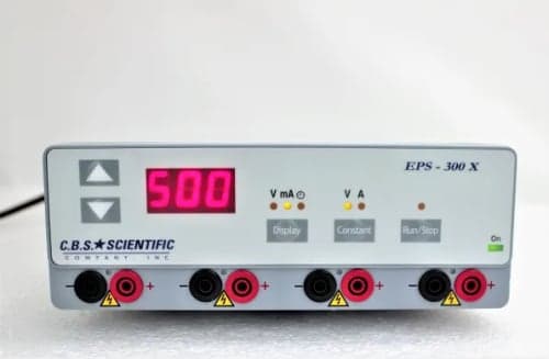 CBS Scientific EPS-300X Electrophoresis Power Supply Refurbished CBS Scientific EPS-300X Electrophoresis Power Supply