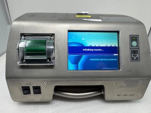 Hach MET ONE 3400 Series Airborne Particle Counter Refurbished Hach MET ONE 3400 Series Airborne Particle Counter