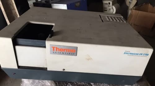 Thermo Scientific Chemito Spectrascan UV 2700 Double Beam UV-Vis Spectrophotometer Refurbished Thermo Scientific Chemito Spectrascan UV 2700 Double Beam UV-Vis Spectrophotometer