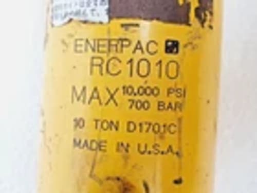 ENERPAC RC-1010 hydraulic cylinder. Refurbished ENERPAC RC-1010 hydraulic cylinder.