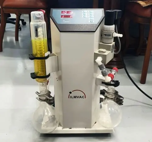 ILMVAC Laboratory Vacuum Distillation and Solvent Evaporation System – Model to Be Confirmed Refurbished ILMVAC Laboratory Vacuum Distillation and Solvent Evaporation System – Model to Be Confirmed