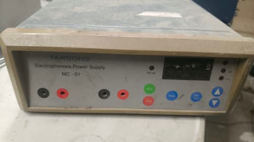 TARSONS MC-01 Electrophoresis Power Supply Refurbished TARSONS MC-01 Electrophoresis Power Supply