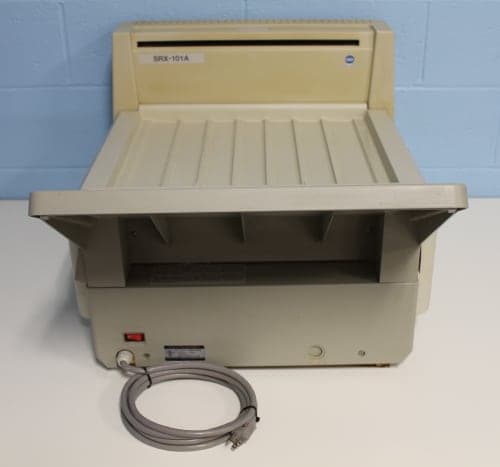 Used Konica Minolta SRX-101A Tabletop Medical X-Ray Film Processor Refurbished Used Konica Minolta SRX-101A Tabletop Medical X-Ray Film Processor