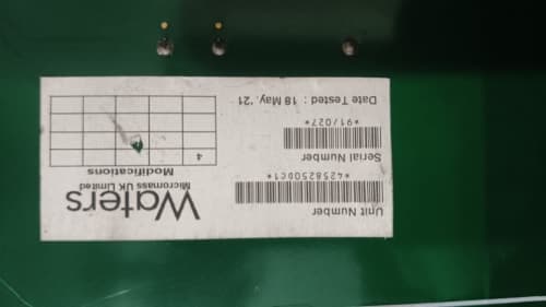Waters Micromass Electronic Circuit Board Assembly – Unit No. 42582500C1 Refurbished Waters Micromass Electronic Circuit Board Assembly – Unit No. 42582500C1