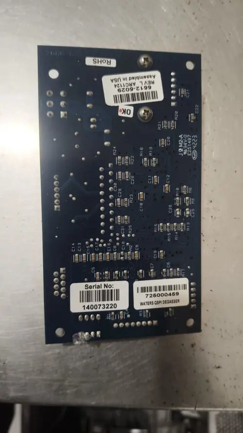 Waters QSPI Degasser PCB 726000459 – Electronic Circuit Board Assembly Refurbished Waters QSPI Degasser PCB 726000459 – Electronic Circuit Board Assembly