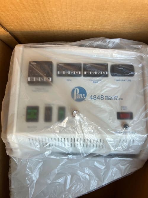 Parr 4848 Reactor Controller – Temperature, Pressure and RPM Control System Refurbished Parr 4848 Reactor Controller – Temperature, Pressure and RPM Control System