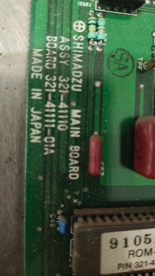 SHIMADZU MAIN BOARD,Shimadzu Main Board PCB Assembly 321-41110 – Board 321-41111-01A, Made in Japan Refurbished SHIMADZU MAIN BOARD,Shimadzu Main Board PCB Assembly 321-41110 – Board 321-41111-01A, Made in Japan