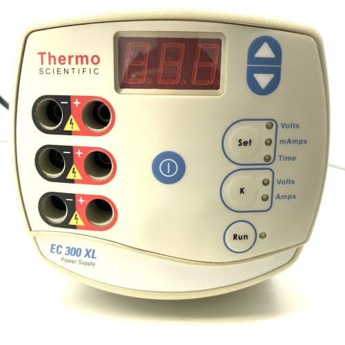 Thermo Scientific EC300XL Electrophoresis Power Supply – 300 V / 400 mA Refurbished Thermo Scientific EC300XL Electrophoresis Power Supply – 300 V / 400 mA